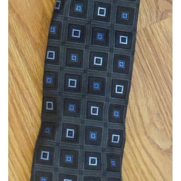 Vintage Robert Talbott Best OF Class Nordstrom Geometric Woven Neck Tie - Picture 9 of 9